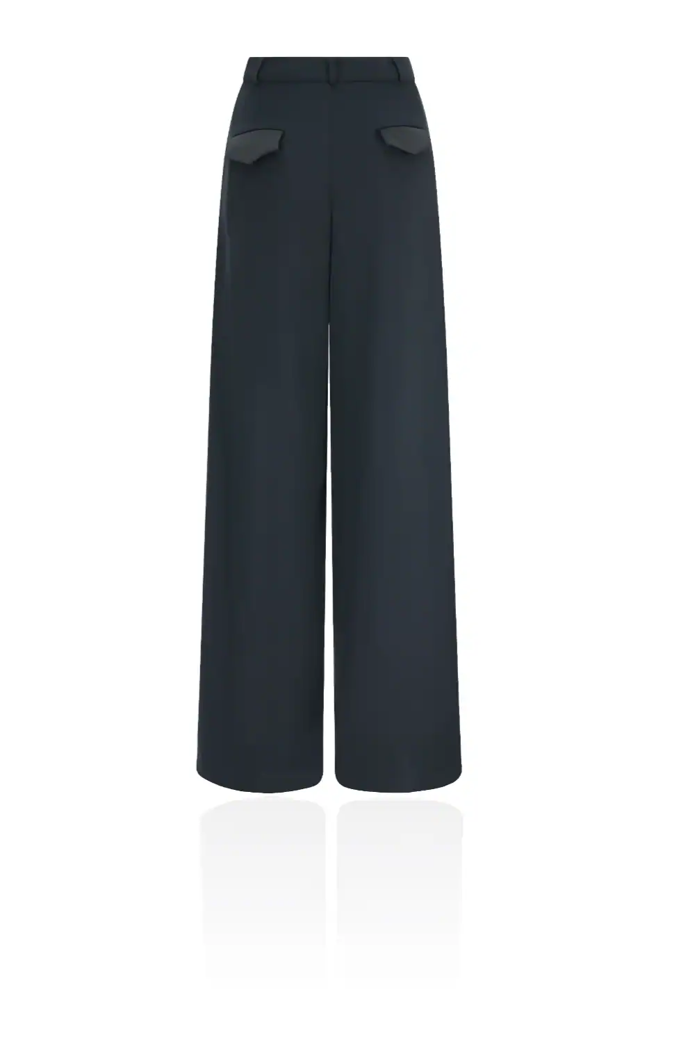 Black Pleated Palazzo Pant 8 black pleated palazzo pant Black Pleated Palazzo Pant - Image 8