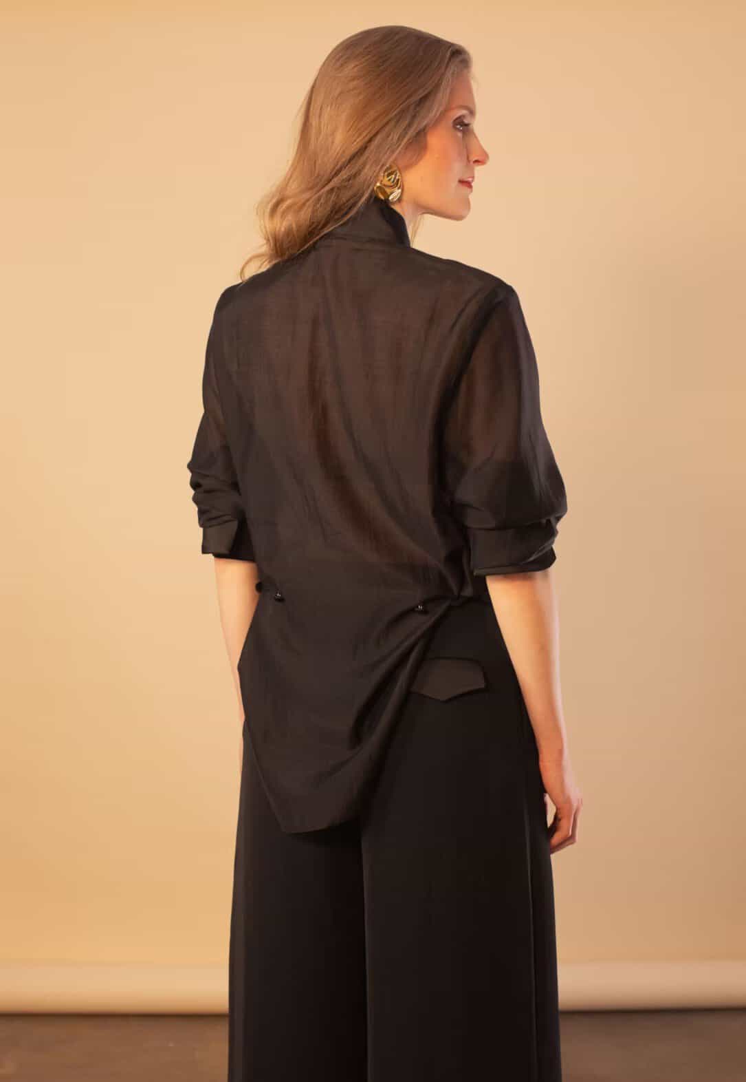 BLACK TUX SHIRT 6 BLACK TUX SHIRT by Aimee Joyce London, view 8
