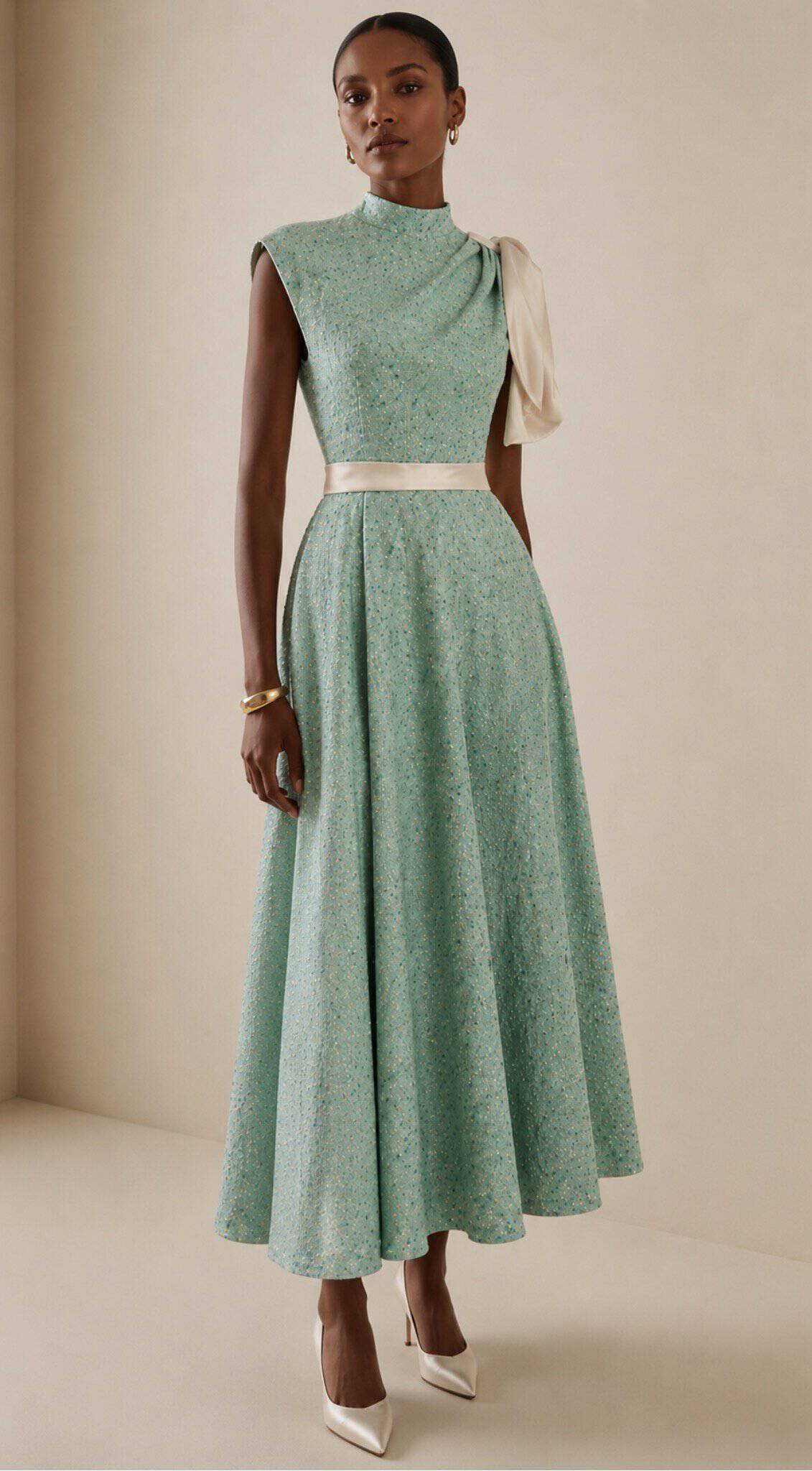 The Short-Sleeved Catherine dress 4 The Short-Sleeved Catherine dress - Image 4
