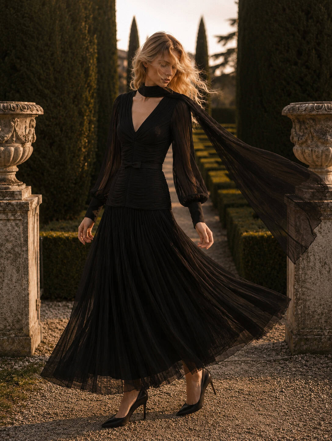 The Audrey black bodice