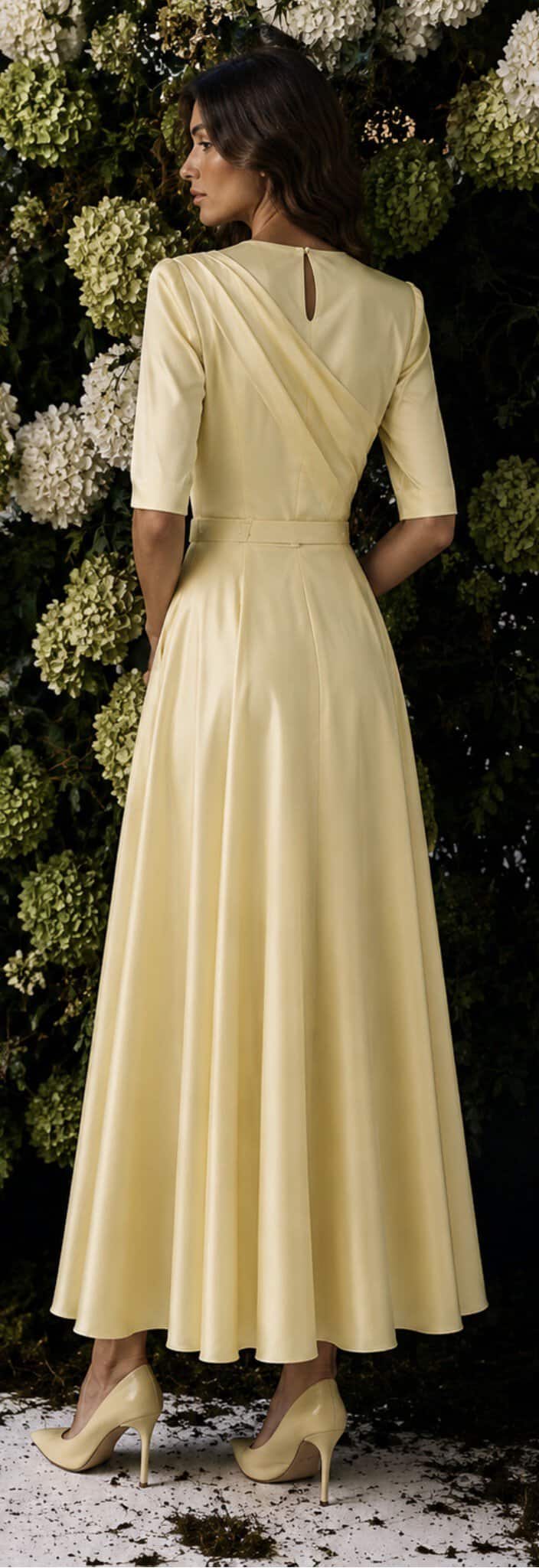 The Primrose Dress in Butter Yellow 8 The Primrose Dress in Butter Yellow - Image 8