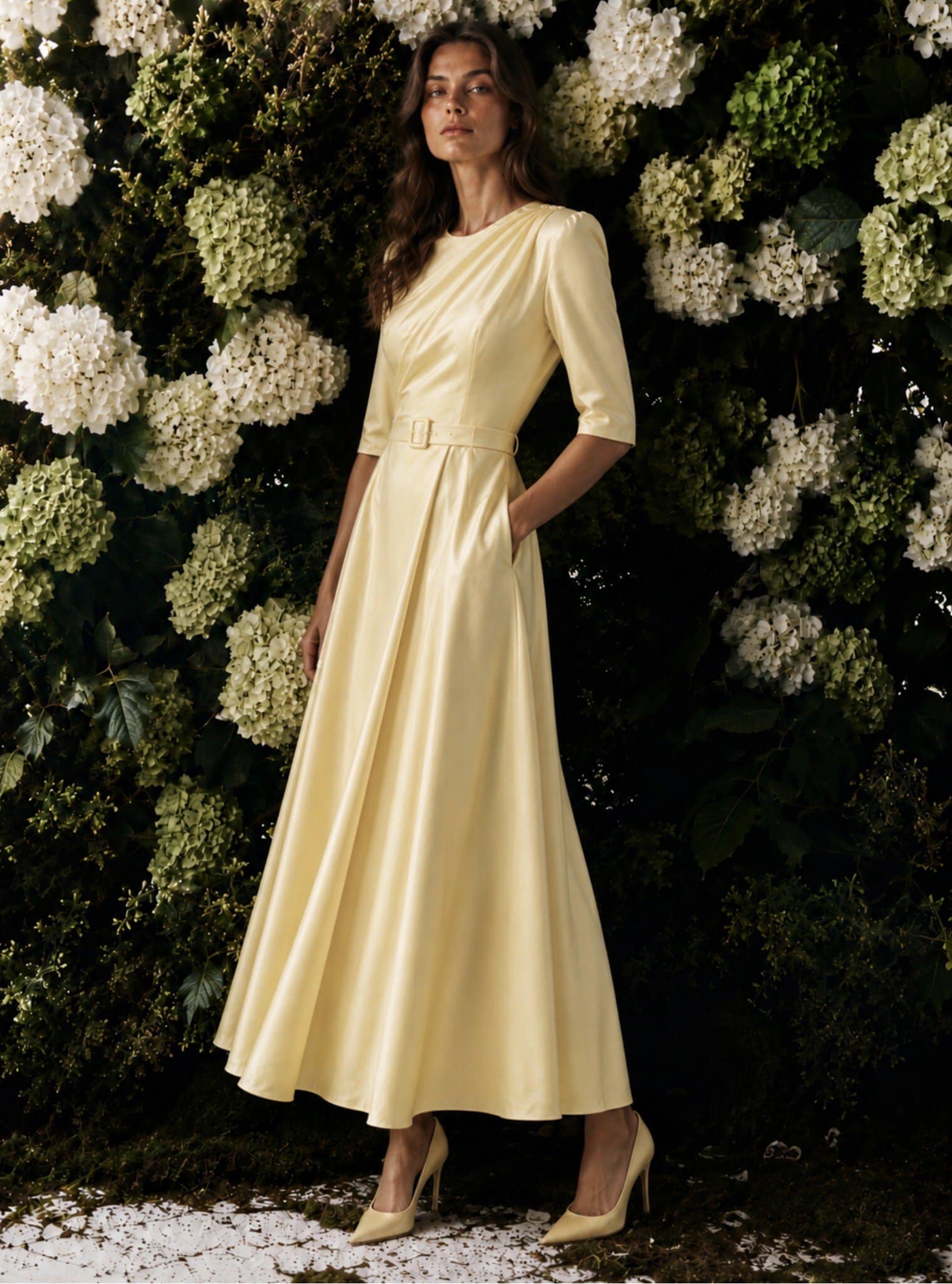 The Primrose Dress in Butter Yellow 5 The Primrose Dress in Butter Yellow - Image 5