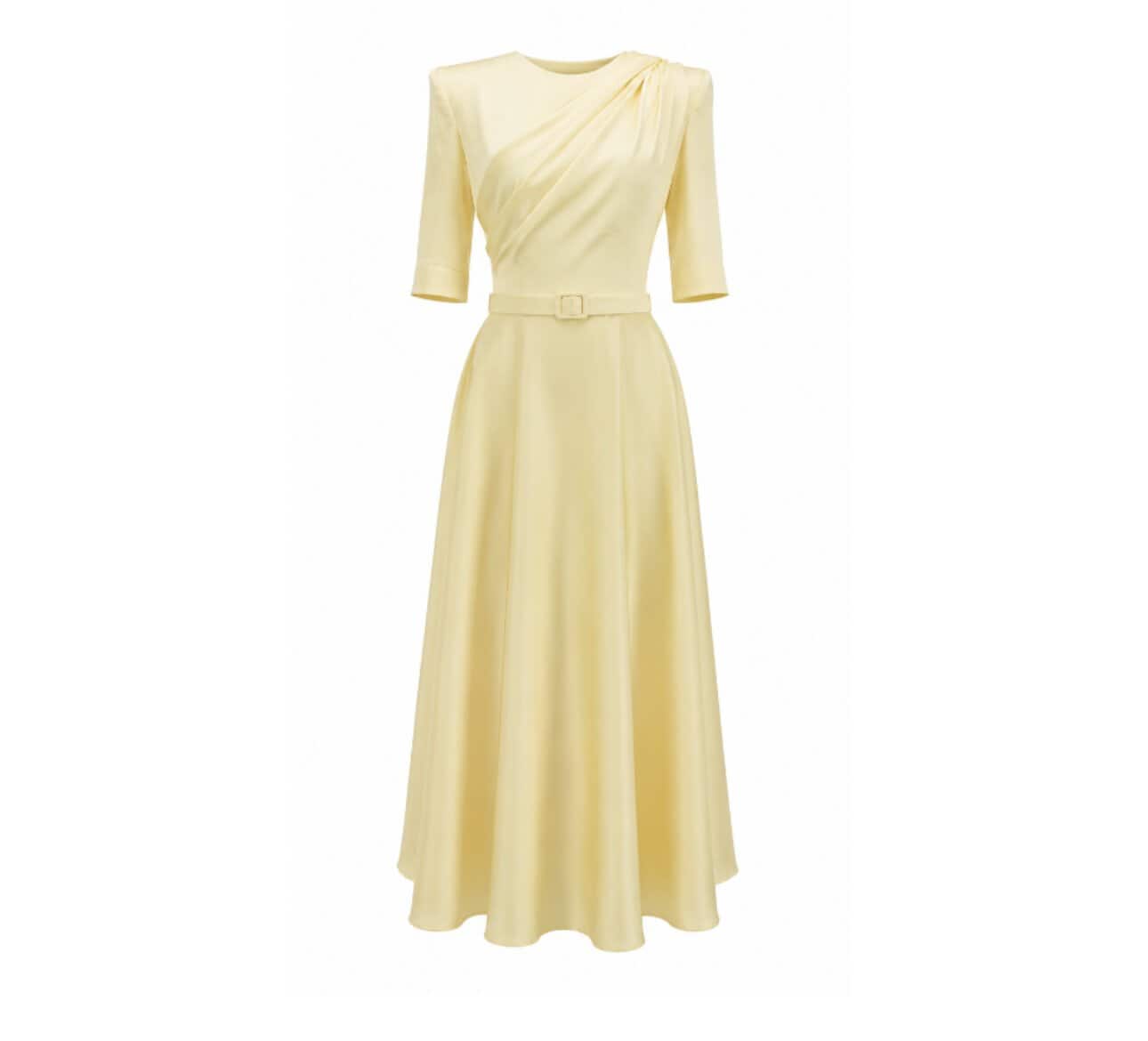 The Primrose Dress in Butter Yellow 2 The Primrose Dress in Butter Yellow - Image 2