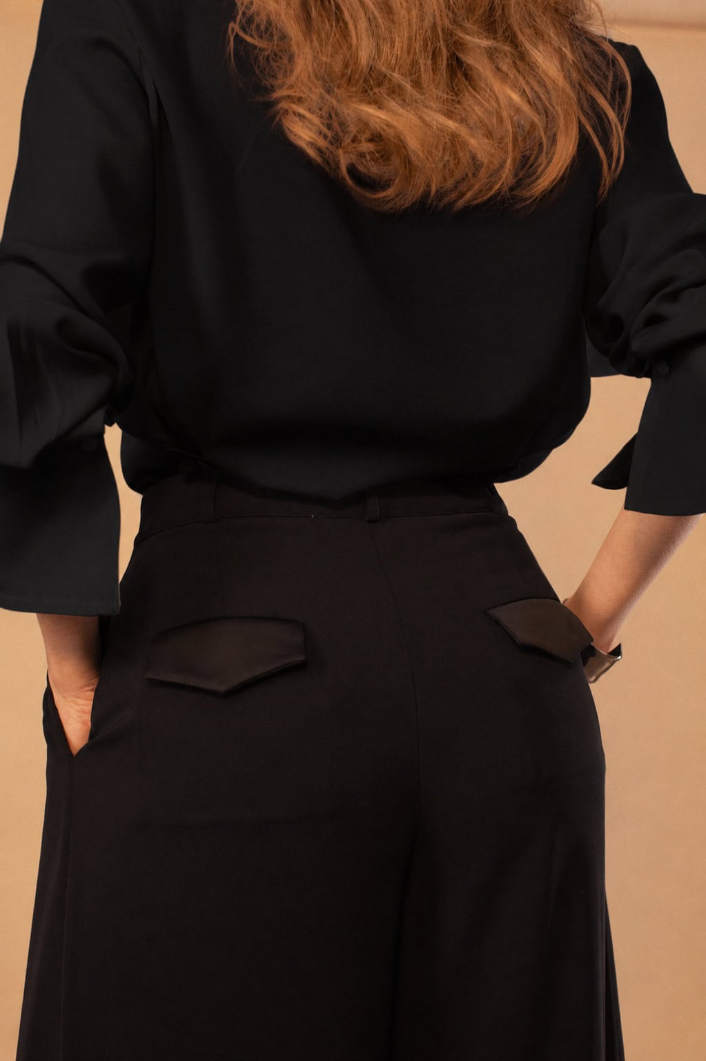 Embellished Quilted Tux Shirt in Black 4 Embellished Quilted Tux Shirt in Black - Image 4