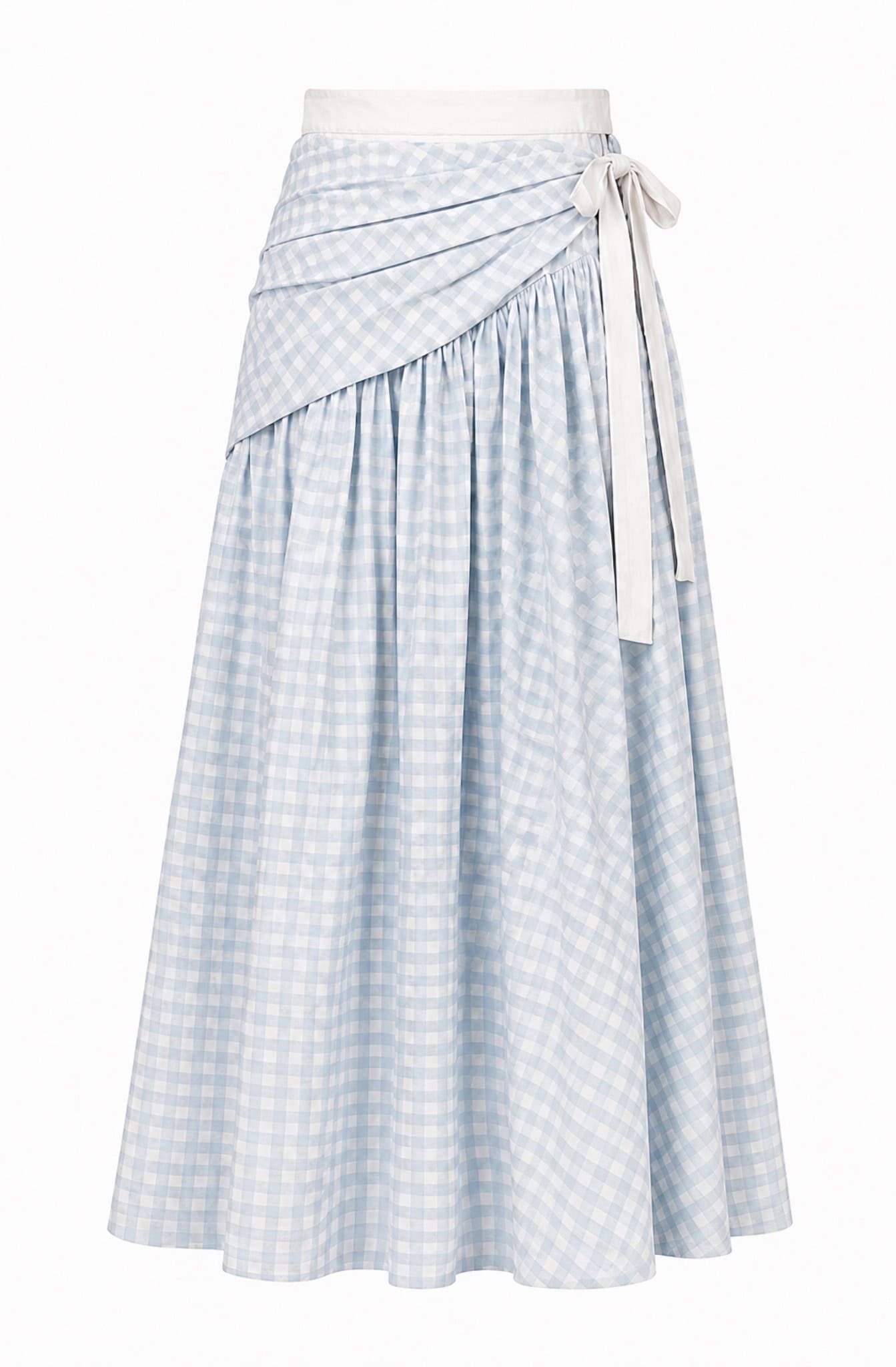 The Tilda Skirt 2 Tilda gingham tux shirt