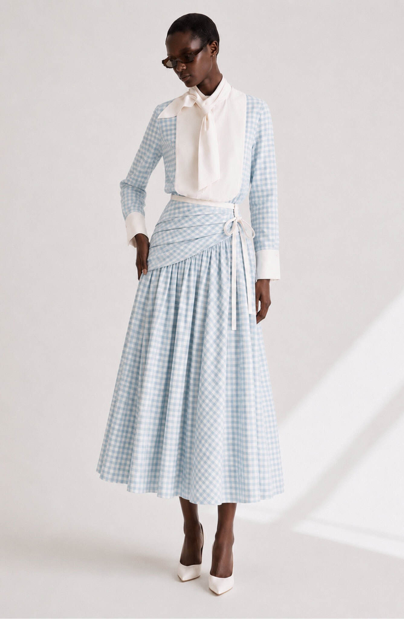 The Tilda Skirt 3 Tilda Tux Shirt