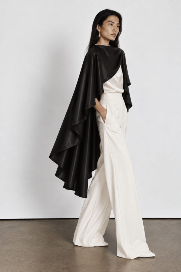 The black Gigi cape