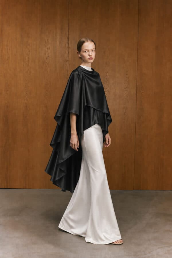 The black Gigi cape